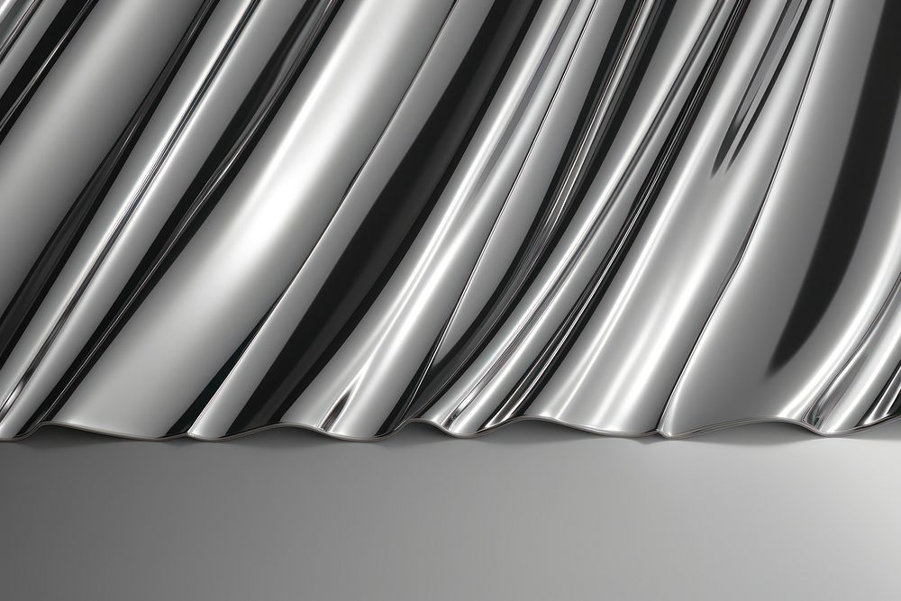 Curtain border backgrounds pattern silver. AI generated Image by rawpixel.