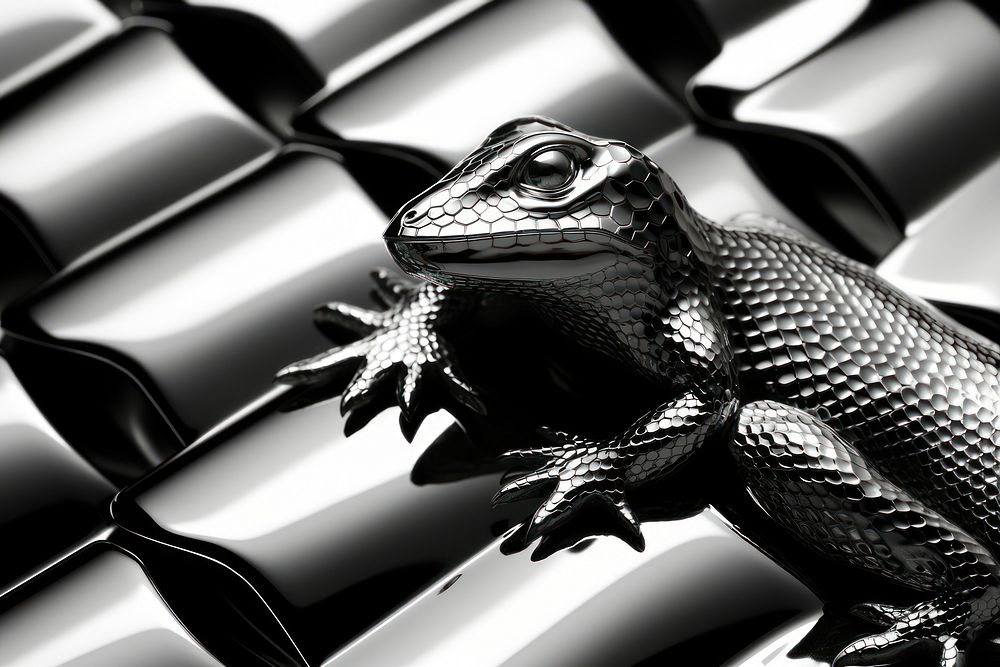 Lizard reptile pattern animal. AI generated Image by rawpixel.