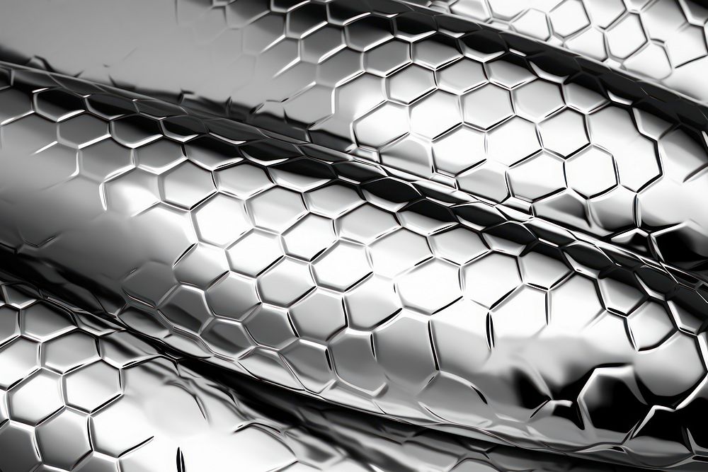 Snake backgrounds pattern silver. AI generated Image by rawpixel.