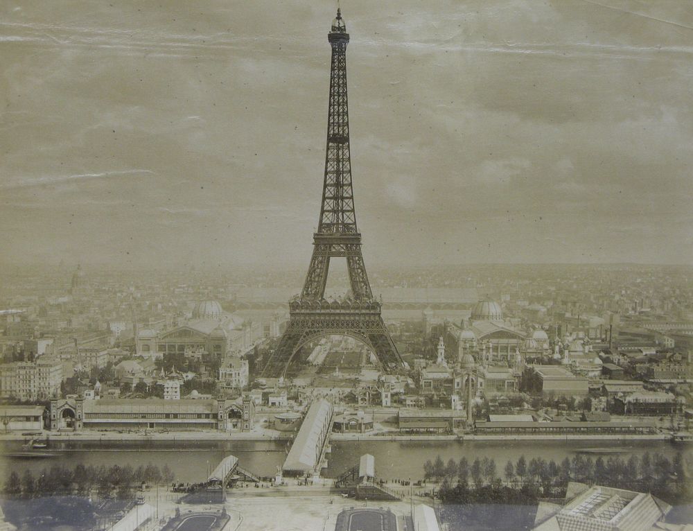 Vue generaie prise du Trocadero (1889) by ND Phot.