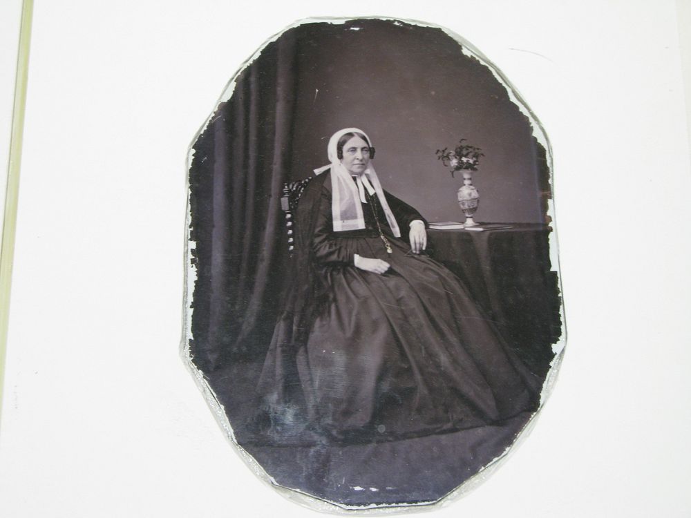 Portrait of a woman (circa 1875).