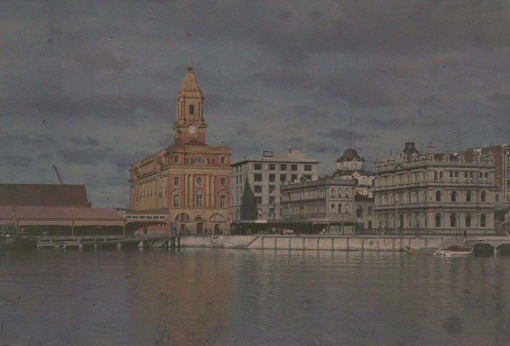 Ferry buildings, Auckland (1915) by Robert Walrond.