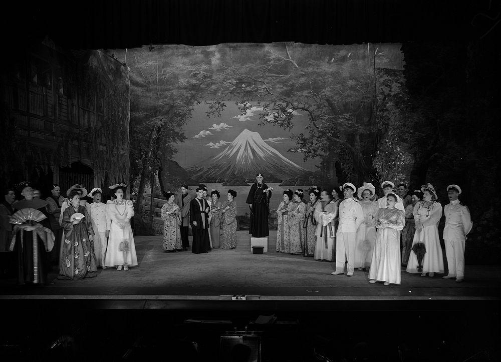 Performance of the Opera "Madam Butterfly" (circa 1938) by William Hall Raine.