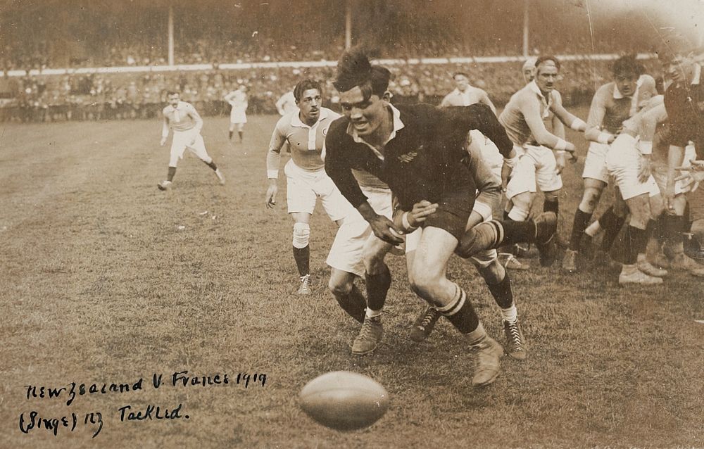 New Zealand versus France (1919).