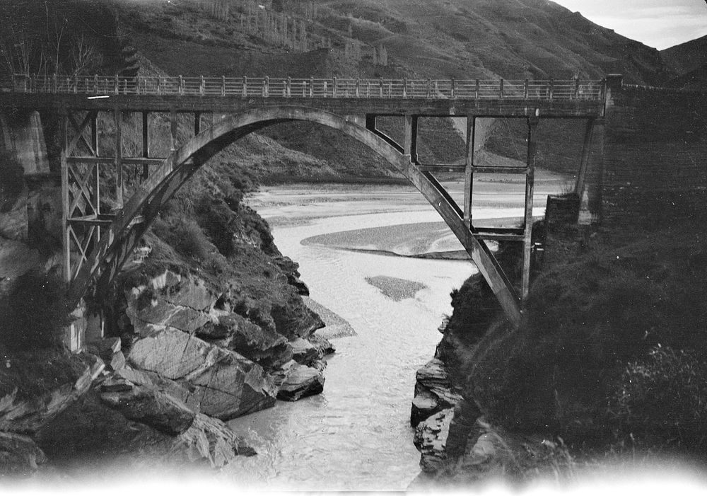 [South Island bridge] (1920s-1930s) by Roland Searle.