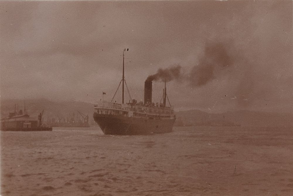 R. M. S. Maunganui (1920s to 1930s) by Roland Searle.