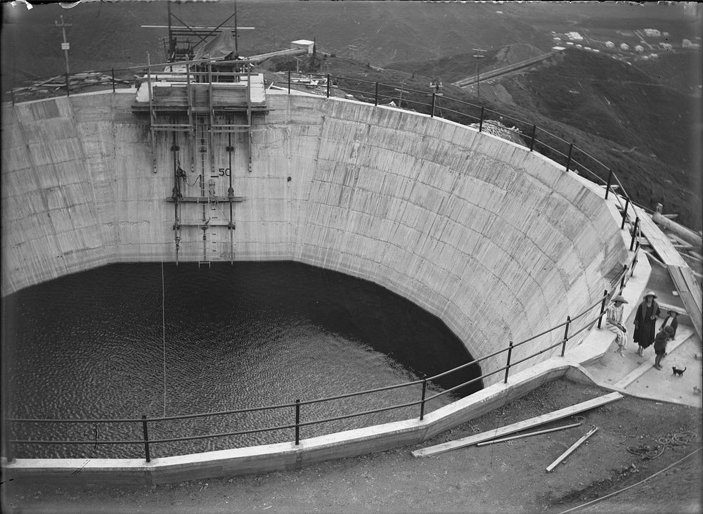 Mangahao Hydro-Electric scheme - 39th and 40th visits  : 1924-1925 (1924-1925) by Leslie Adkin.
