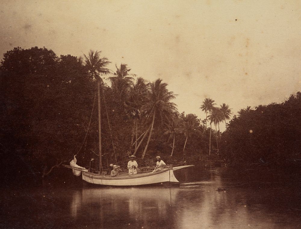 Pohnpei. From the album: Views in the Pacific Islands (1886) by Thomas Andrew.