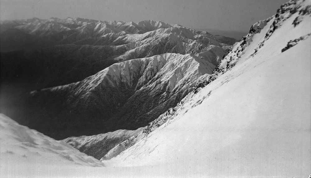 Horowhenua Geological and Tararua Range (16 July 1938) by Leslie Adkin.