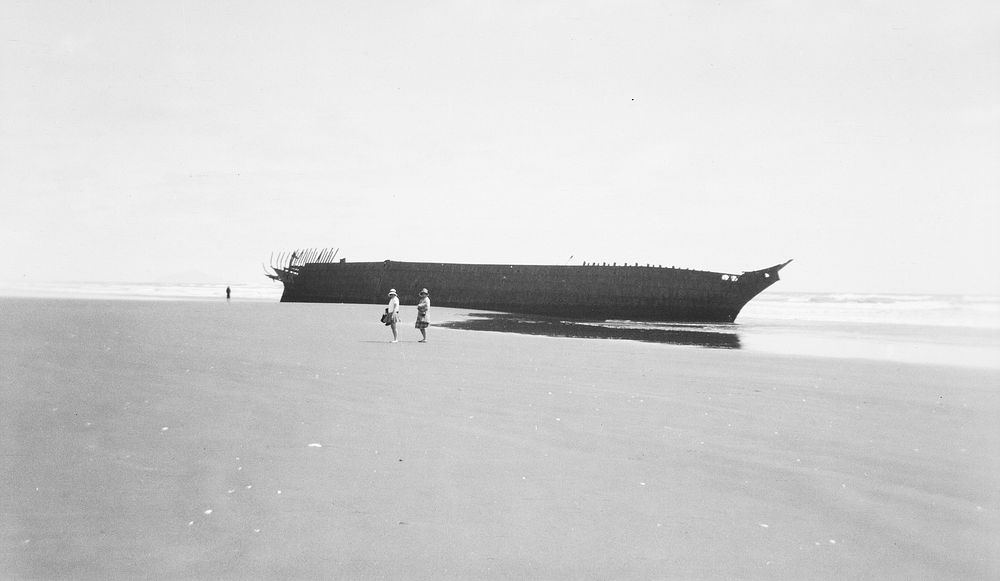 Waitarere Beach (07 November 1930) by Leslie Adkin.