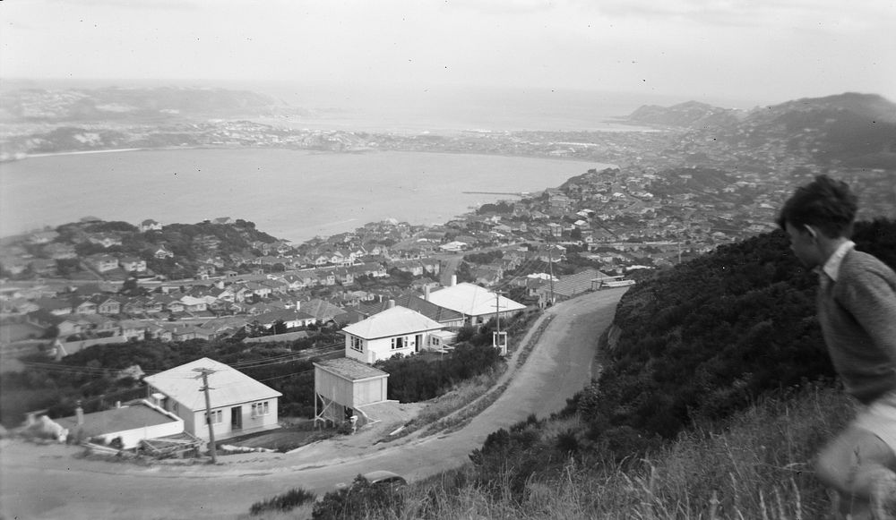 From near lookout (23 March 1952) by Leslie Adkin.
