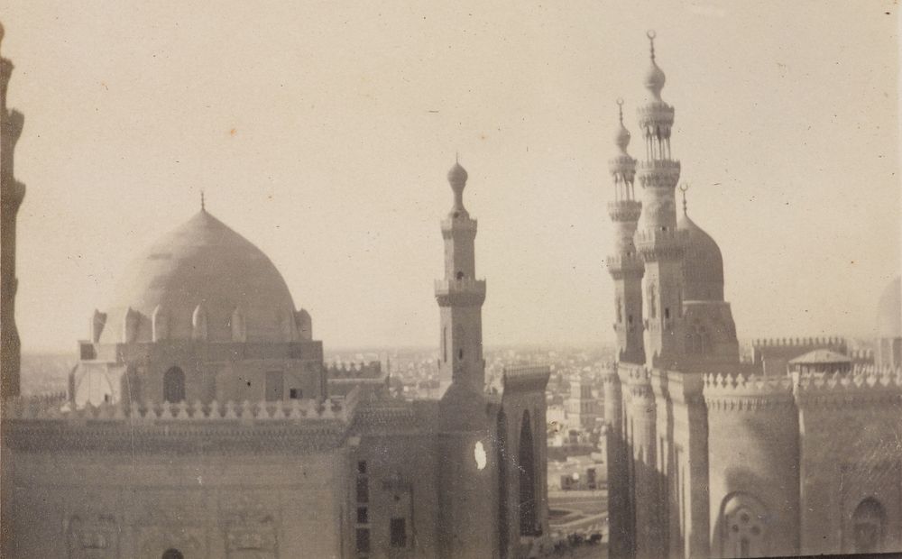 The mosques below the citadel, Cairo.  From the album: Photograph album of Major J.M. Rose, 1st NZEF (1914-1915) by Major…