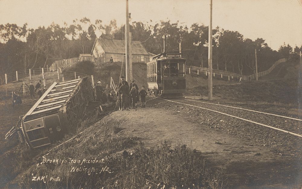 Brooklyn Tram Accident, Wellington (1907) by Zak Joseph Zachariah.