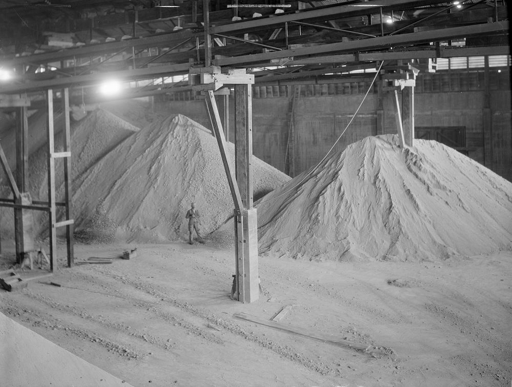 Taranaki Acid and Fertilizer Company Factory (circa 1925) by William Oakley.