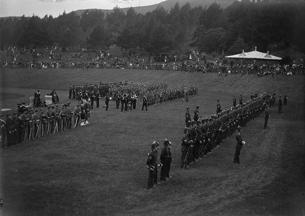 Dominion Day Procession (25 September 1907) by Fred Brockett.