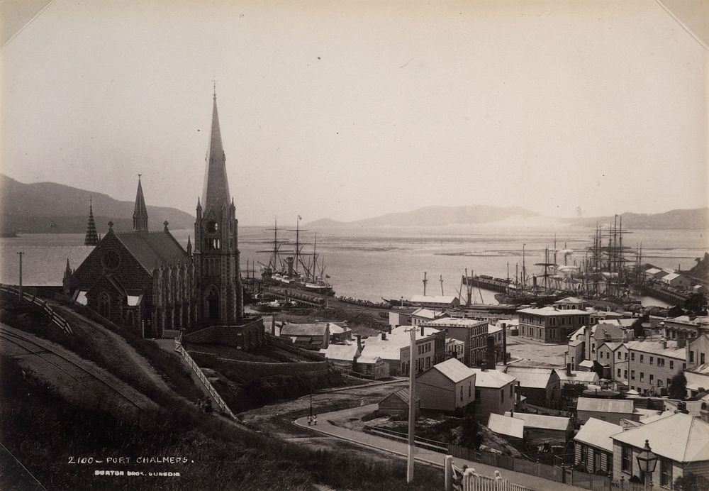 Iona Church, Port Chalmers by Burton Brothers.