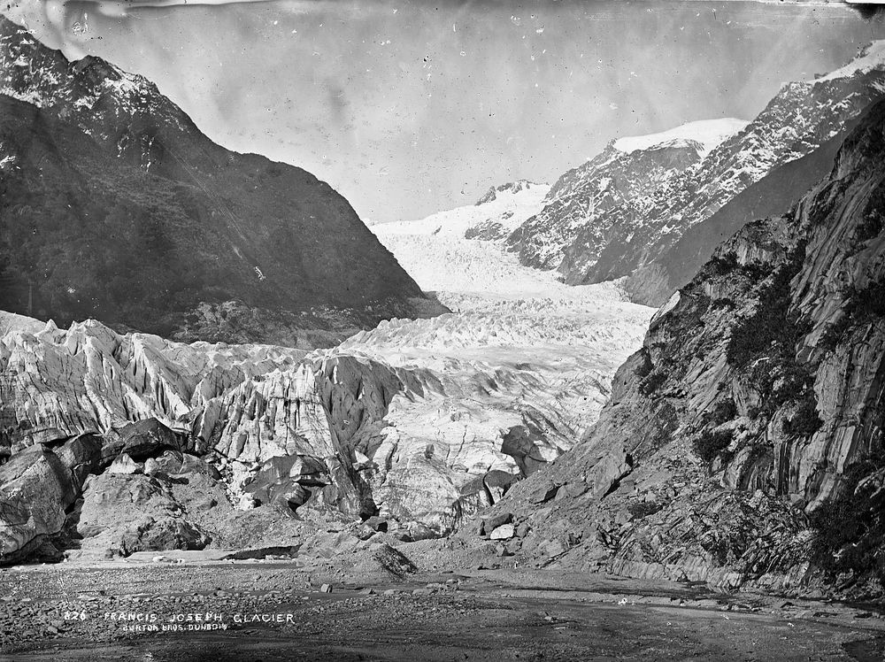 Francis Joseph Glacier (1870s) by Burton Brothers.