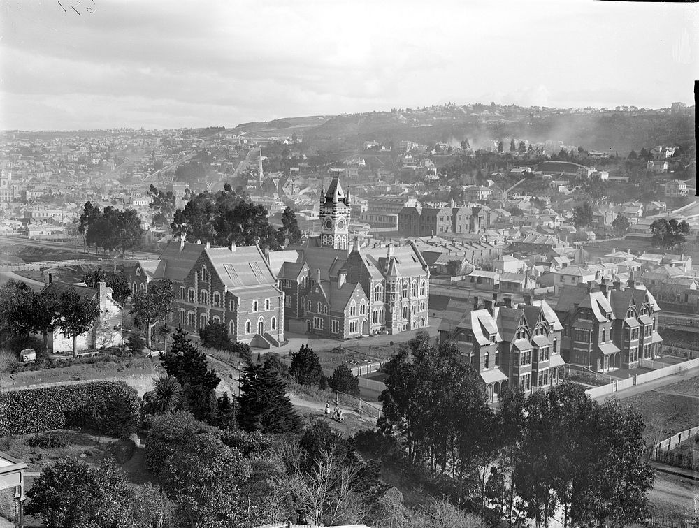 [Otago University, Dunedin] (circa 1879) by Burton Brothers.