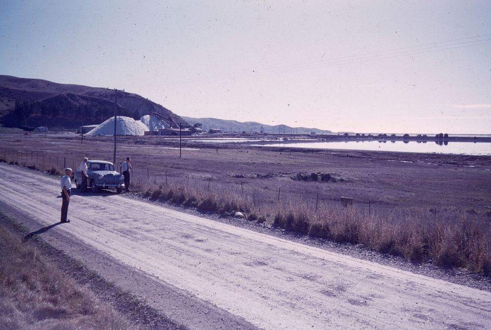 The Lake Grassmere solar salt project ... (24 March 1959-13 April 1959) by Leslie Adkin.