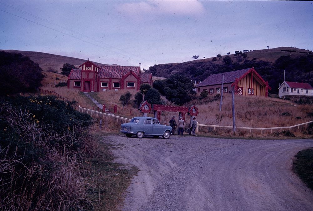 Otakou, the ornate Maori church, Tamatea meeting house and native school of Ngai-Tahu of Otago Peninsula (24 March 1959-13…