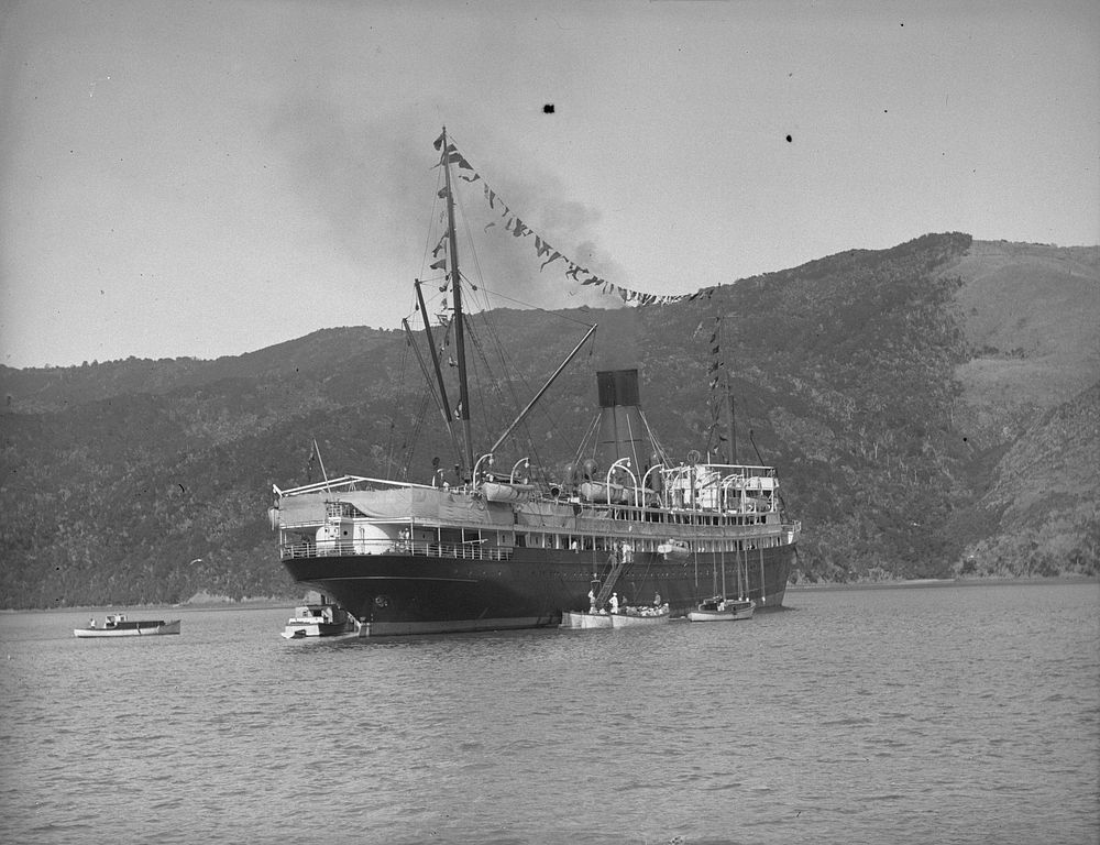 SS Marama (1930s) by William Hall Raine.