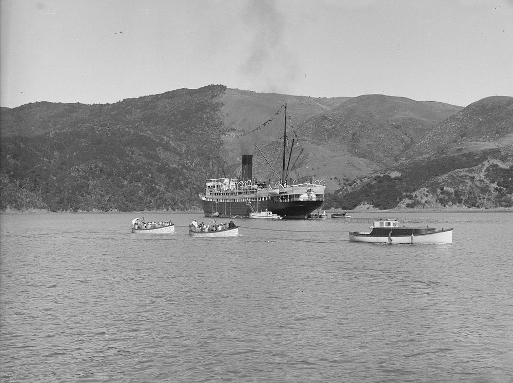 SS Marama (1930s) by William Hall Raine.