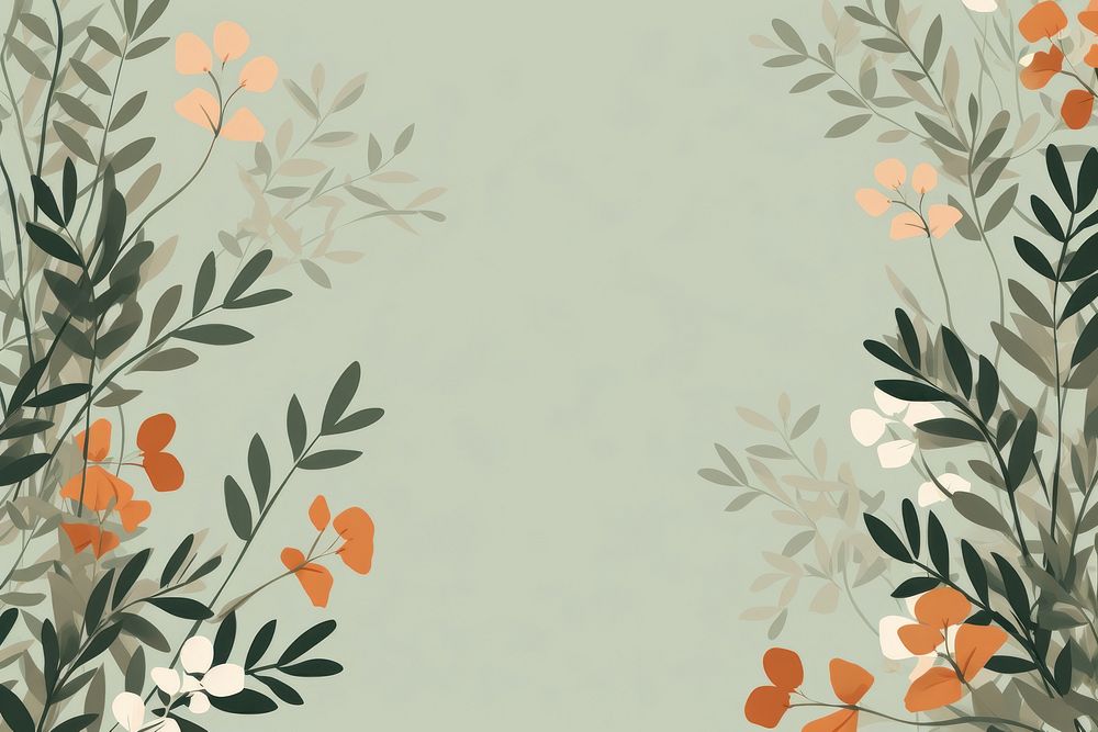 Botanical texure backgrounds pattern wallpaper. AI generated Image by rawpixel.