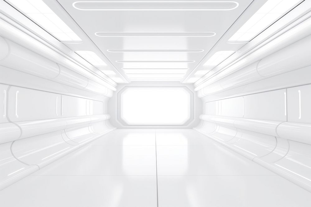 Room Sci-fi architecture backgrounds abstract. AI generated Image by rawpixel.