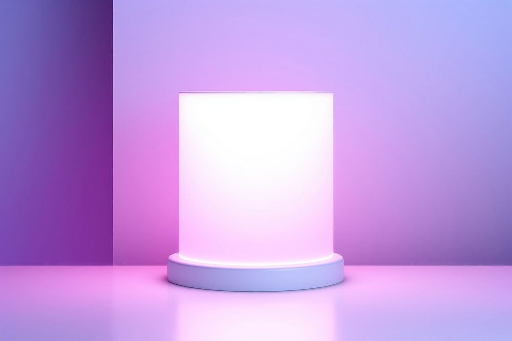 Podium lamp lighting glowing. AI generated Image by rawpixel.