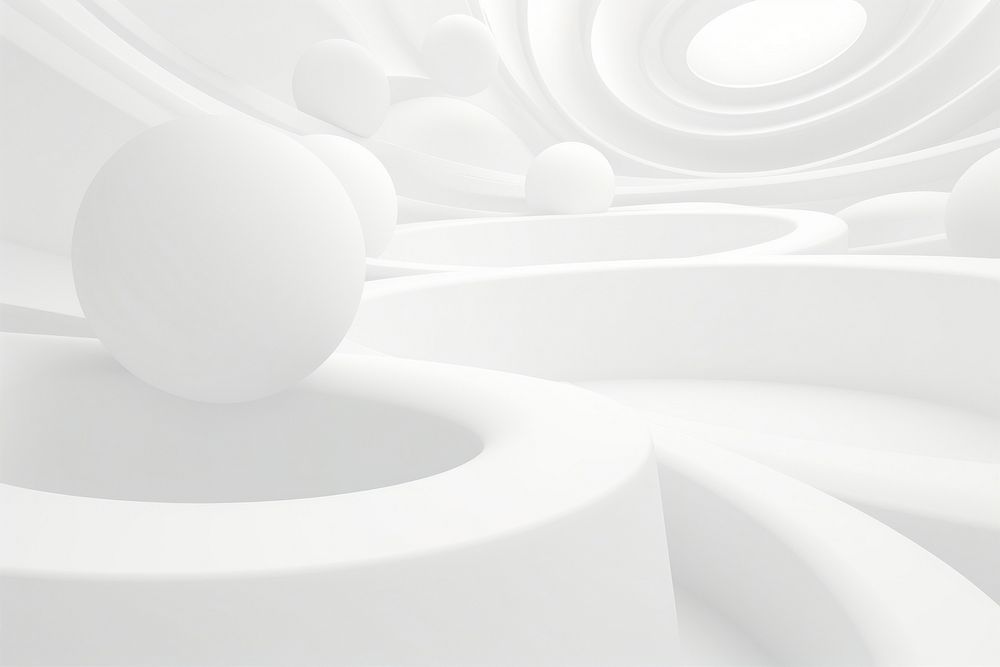 White circular building background backgrounds abstract simplicity. AI generated Image by rawpixel.