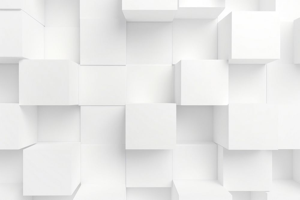 White cube background architecture backgrounds abstract. AI generated Image by rawpixel.