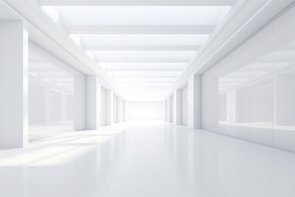 White office room background architecture backgrounds abstract. AI generated Image by rawpixel.
