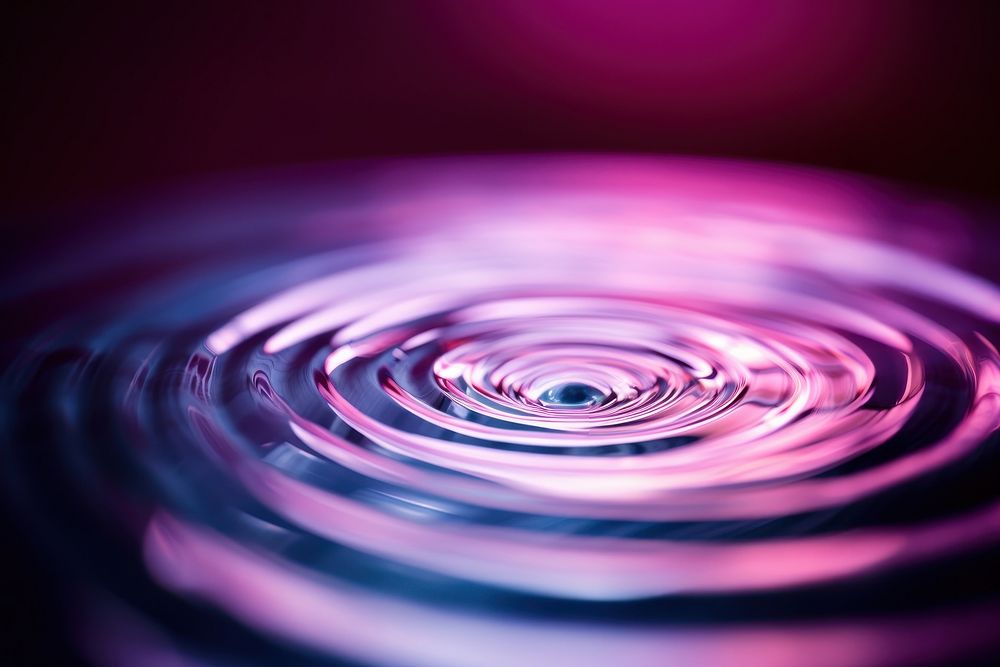 Water drop backgrounds abstract purple. AI generated Image by rawpixel.