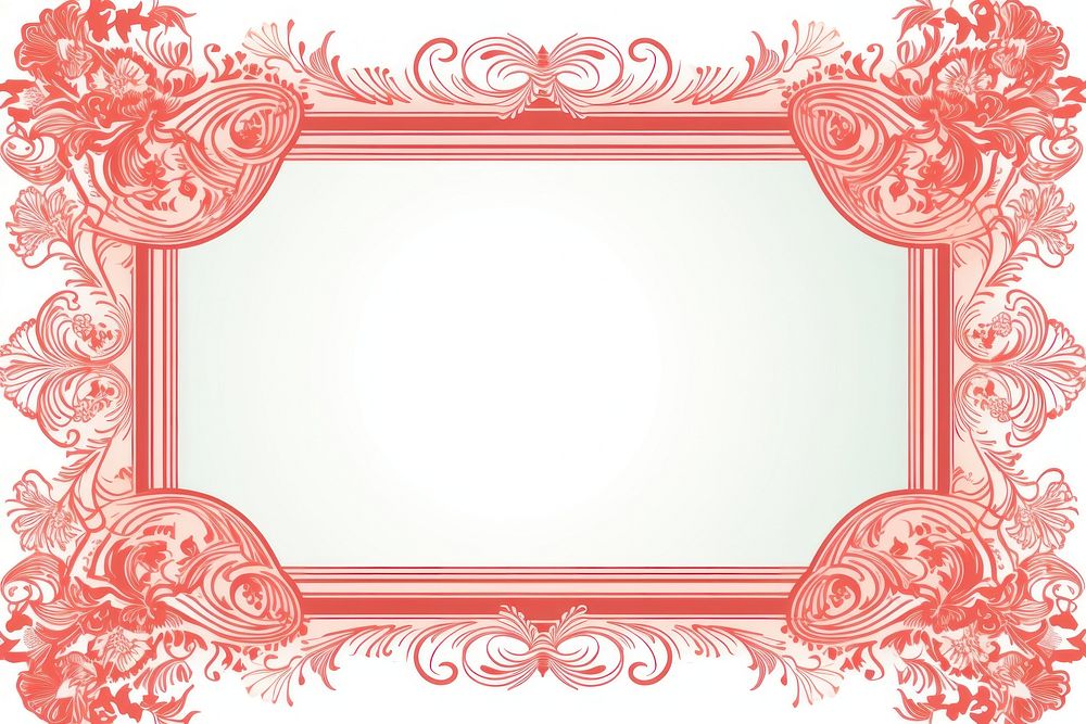 Chinese ornament frame backgrounds graphics pattern. AI generated Image by rawpixel.