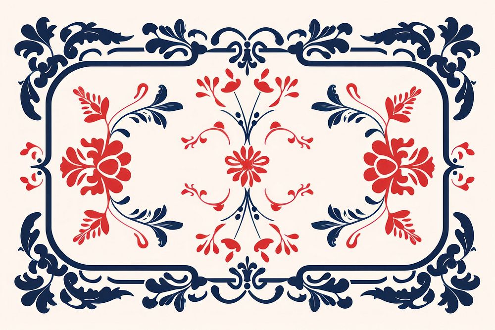 Chinese ornament frame graphic backgrounds graphics pattern. AI generated Image by rawpixel.