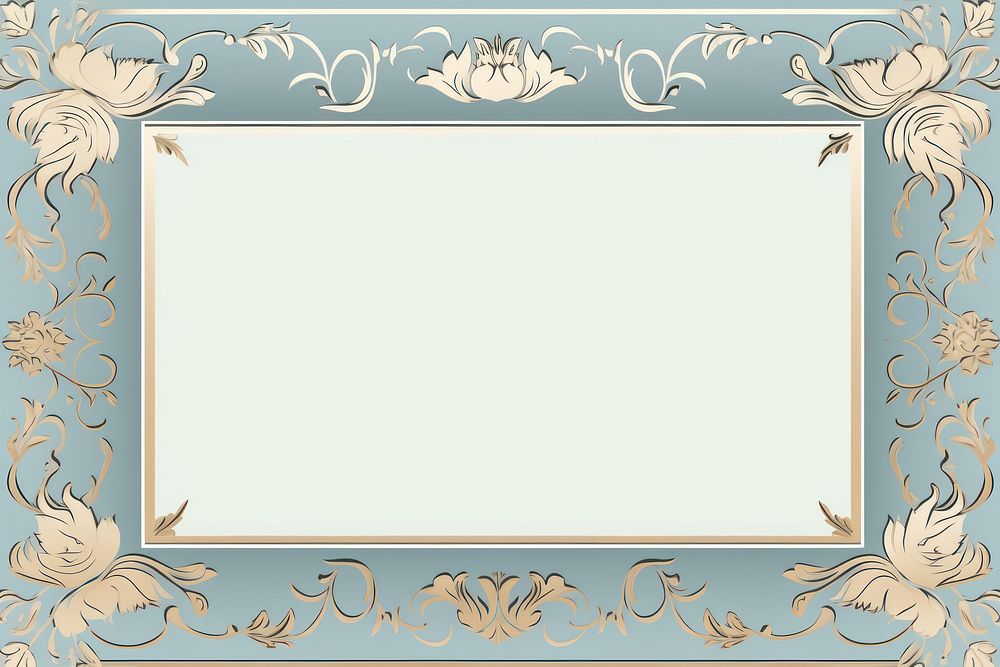 Chinese vintage elegant ornament frame backgrounds blackboard rectangle. AI generated Image by rawpixel.