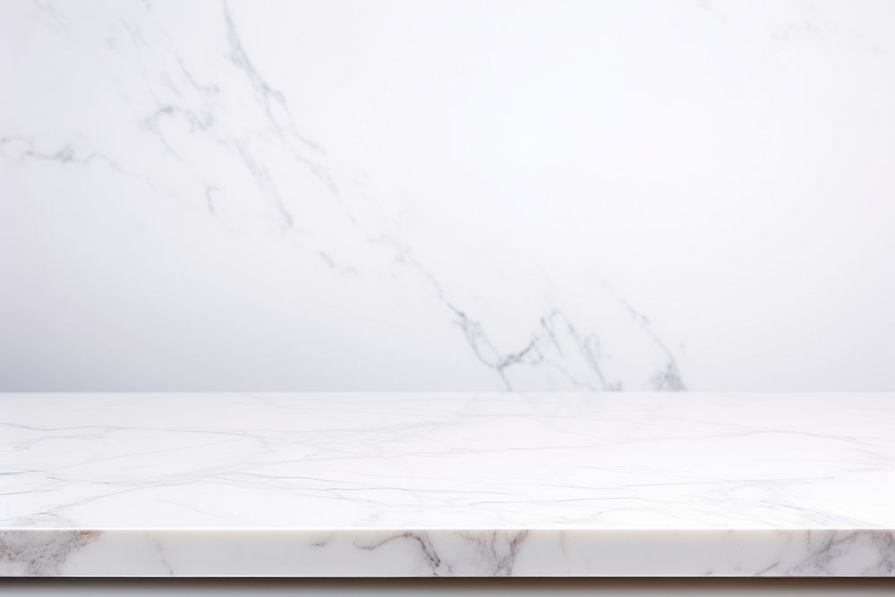 Marble table top backgrounds white simplicity. AI generated Image by rawpixel.