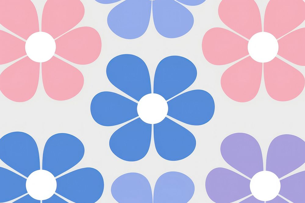 Flower background backgrounds abstract pattern. AI generated Image by rawpixel.