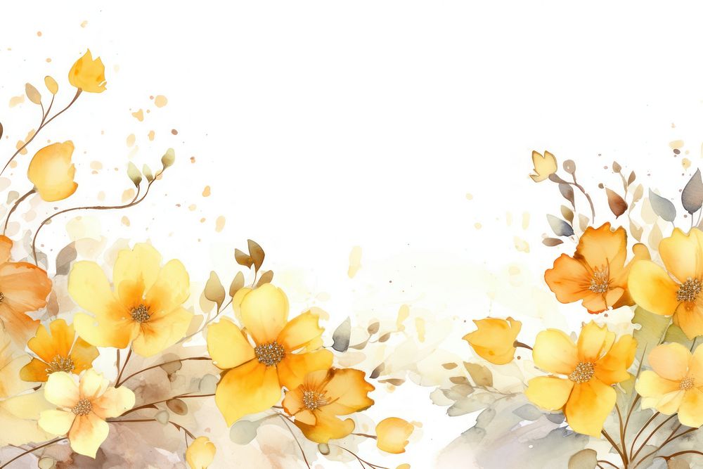 Flower spring backgrounds pattern plant. AI generated Image by rawpixel.
