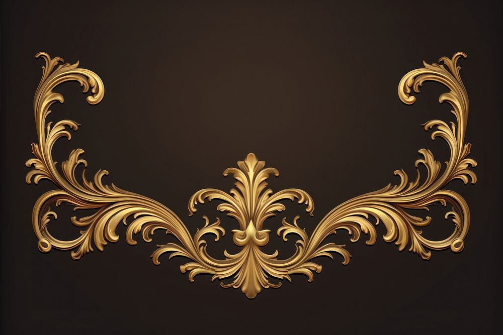 Gothic ornament frame graphics pattern accessories. AI generated Image by rawpixel.