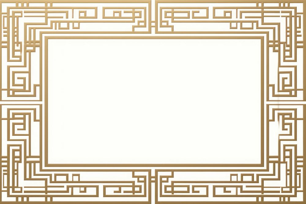 Japanese ornament frame graphic backgrounds line gold. AI generated Image by rawpixel.