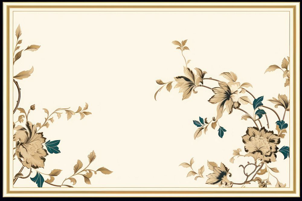 Japanese ornament frame backgrounds graphics pattern. AI generated Image by rawpixel.