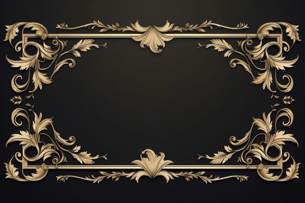 Luxury ornament frame backgrounds graphics pattern. AI generated Image by rawpixel.