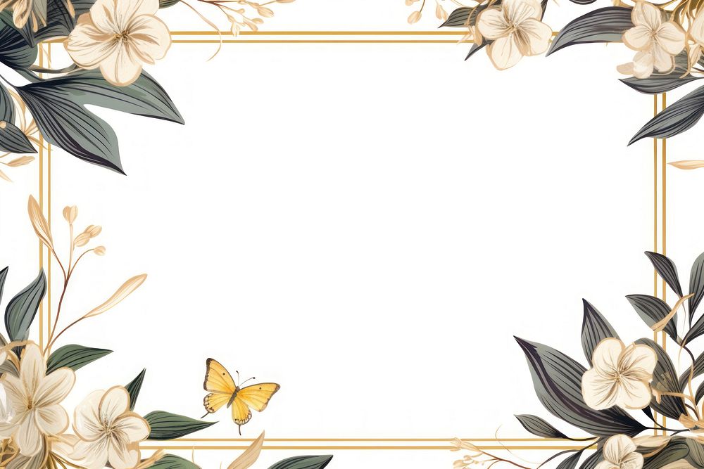 Minimal aesthetic ornament frame backgrounds graphics pattern. AI generated Image by rawpixel.