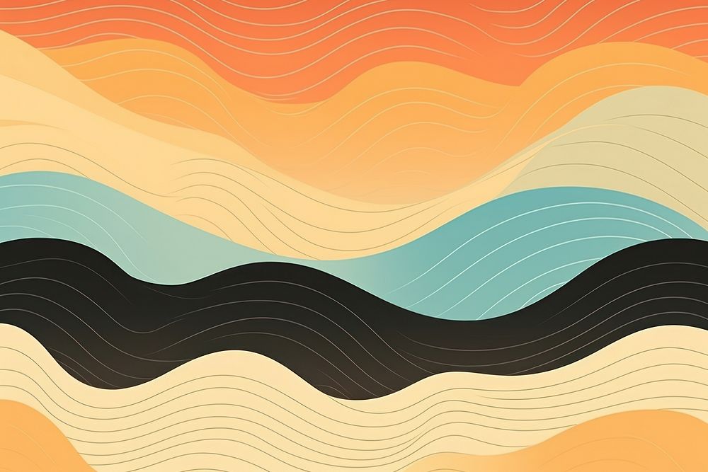 Minimal beach wallpaper pattern tranquility backgrounds creativity. AI generated Image by rawpixel.