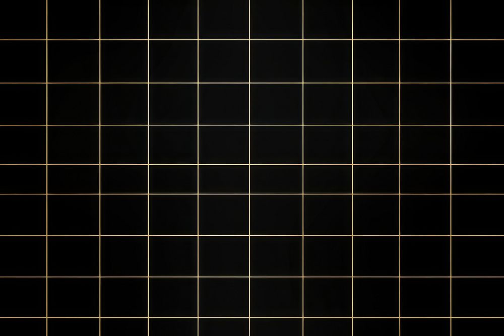 Black and gold grid pattern backgrounds tile repetition. AI generated Image by rawpixel.