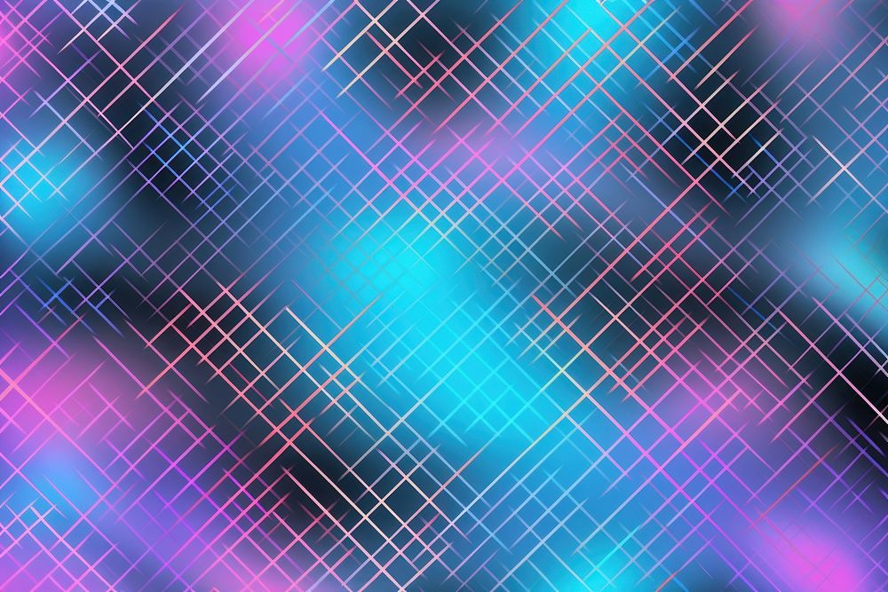 Hologram grid pattern backgrounds purple illuminated. AI generated Image by rawpixel.