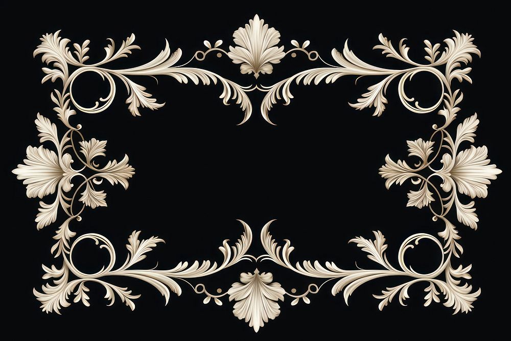 Ornament frame backgrounds graphics pattern. AI generated Image by rawpixel.
