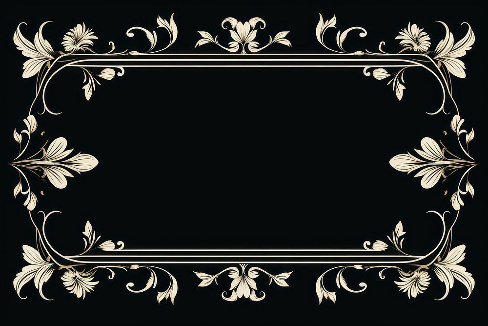 Ornament frame backgrounds graphics pattern. AI generated Image by rawpixel.