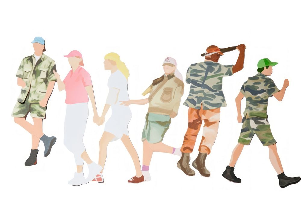 Volunteer people footwear shorts adult. AI generated Image by rawpixel.